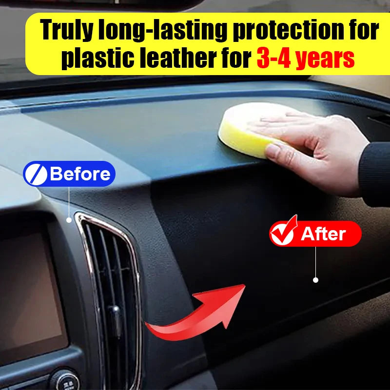 Car Plastic Restorer & Shine