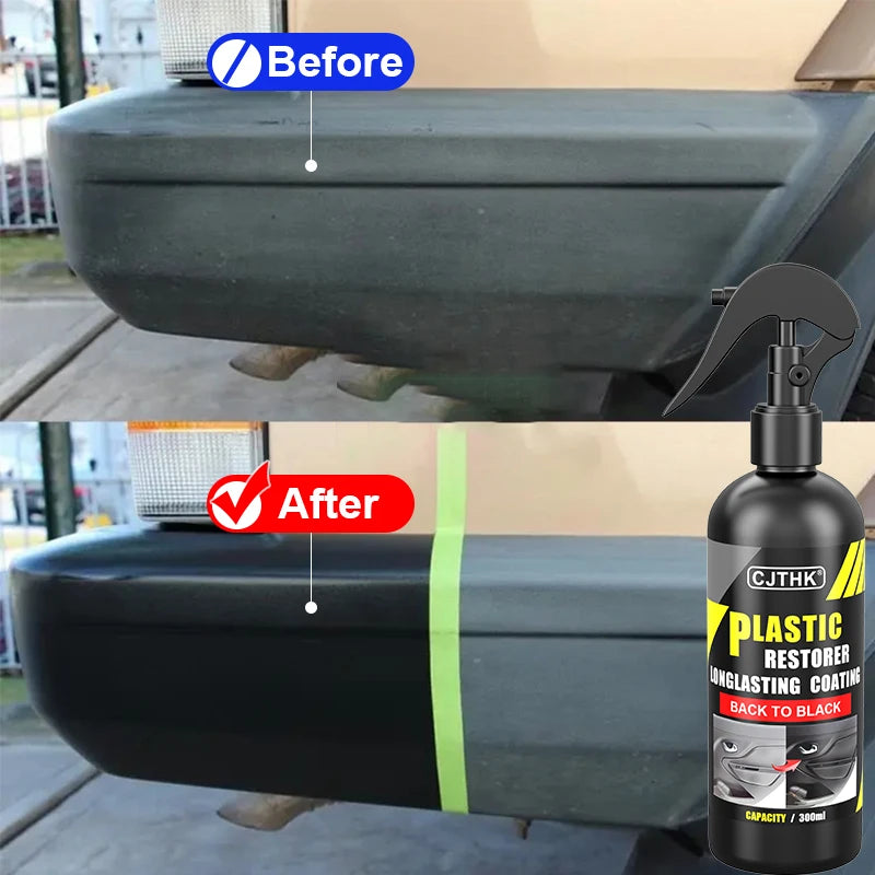 Car Plastic Restorer & Shine
