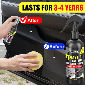 Car Plastic Restorer & Shine
