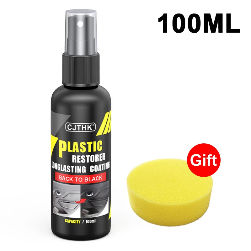 Car Plastic Restorer & Shine