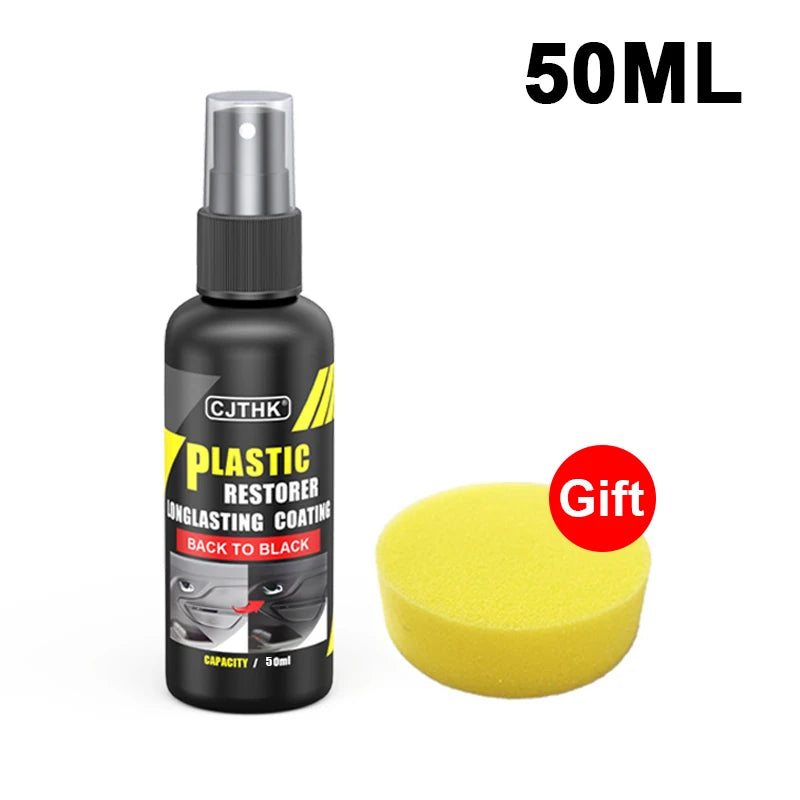 Car Plastic Restorer & Shine