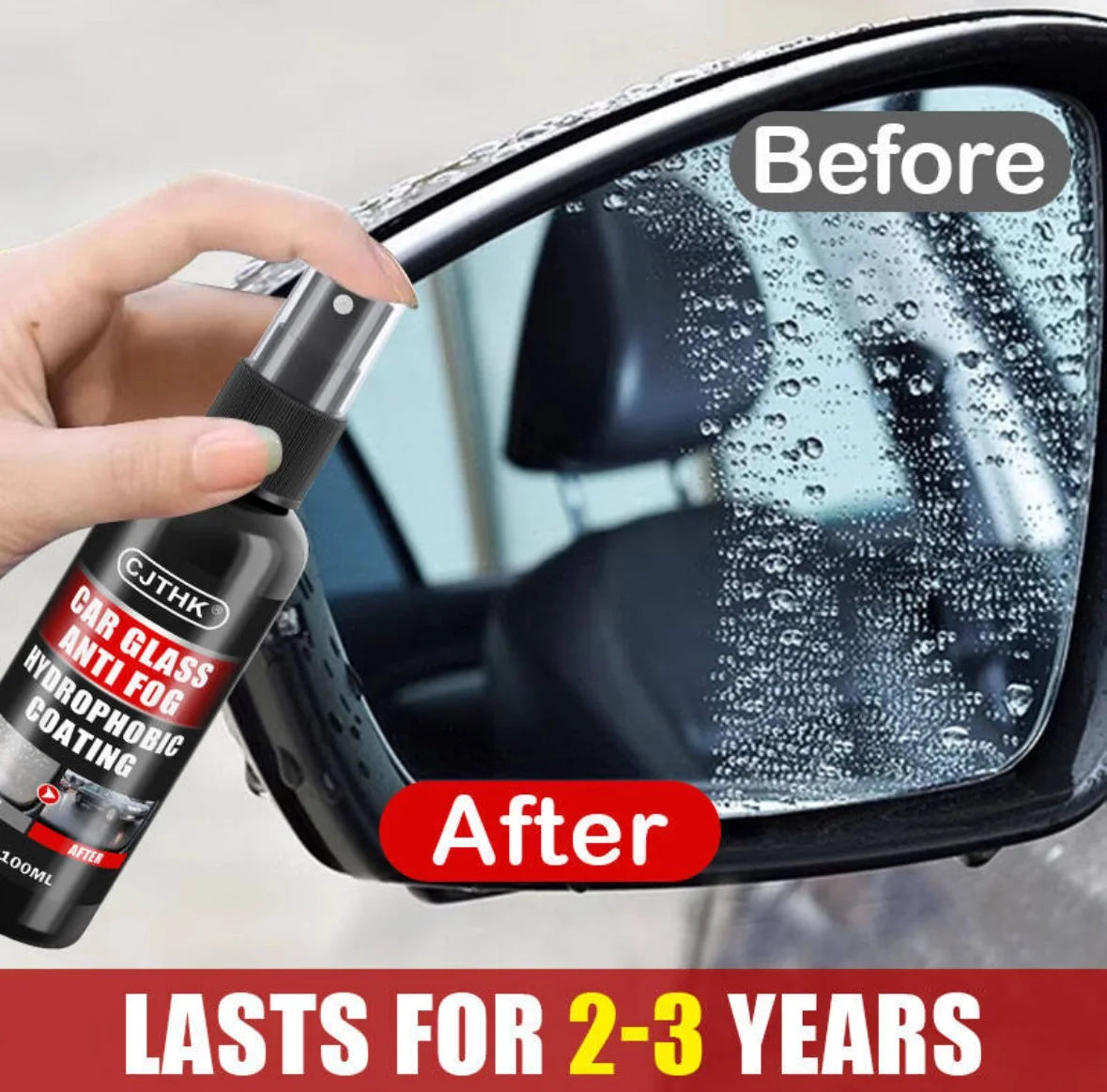 Nano Glass Rain Repellent Spray