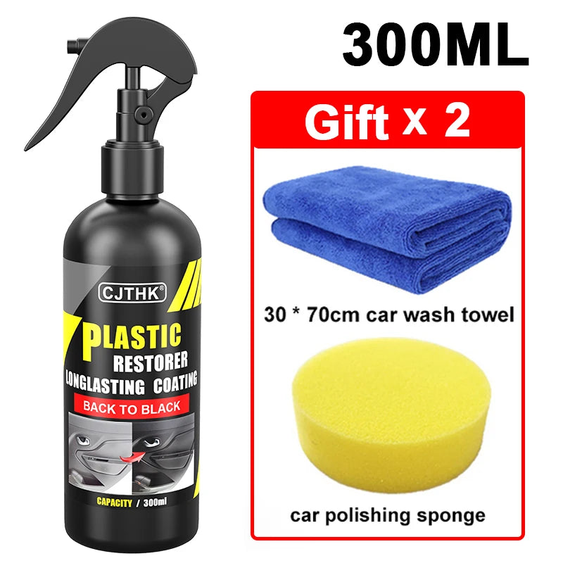 Car Plastic Restorer & Shine